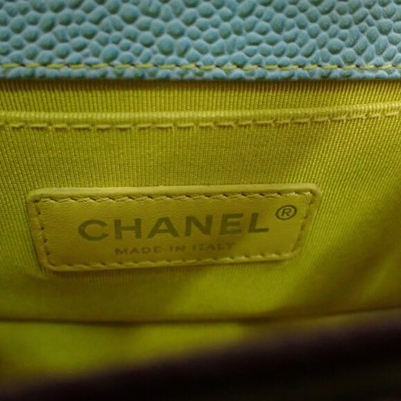 CHANEL Caviar Rainbow Boy Flap Bag Quilted 20 - Picture 16 of 16